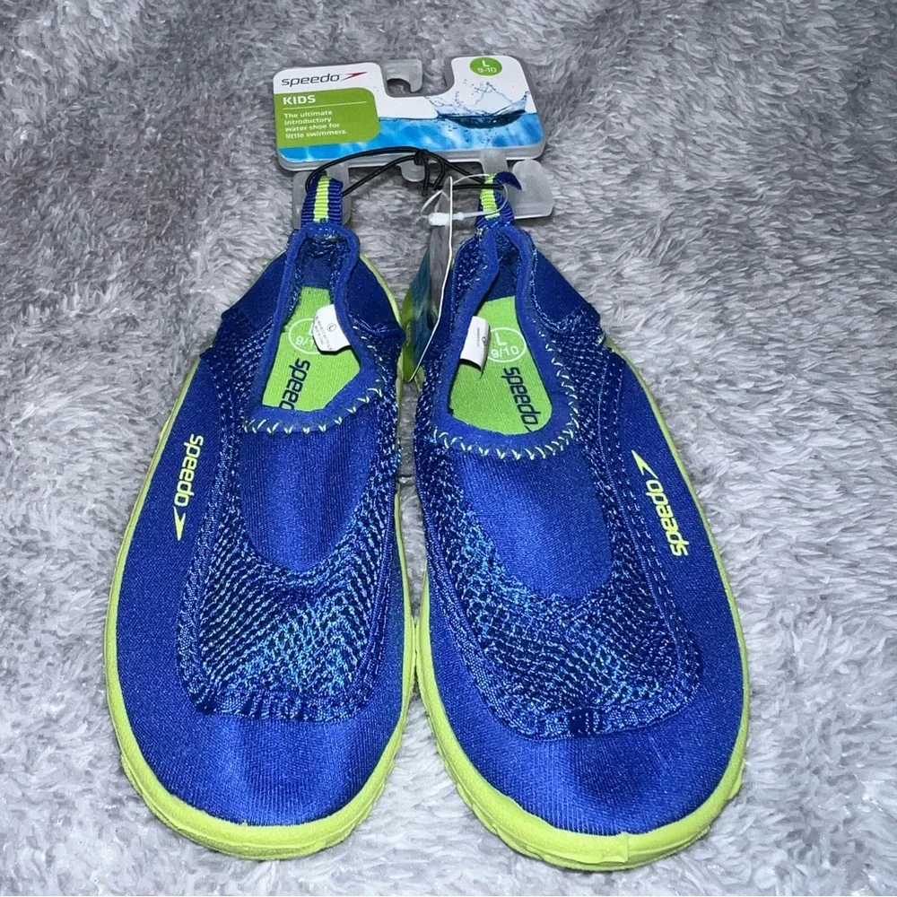 🆕NWT Speedo kids water shoes size Large 9-10